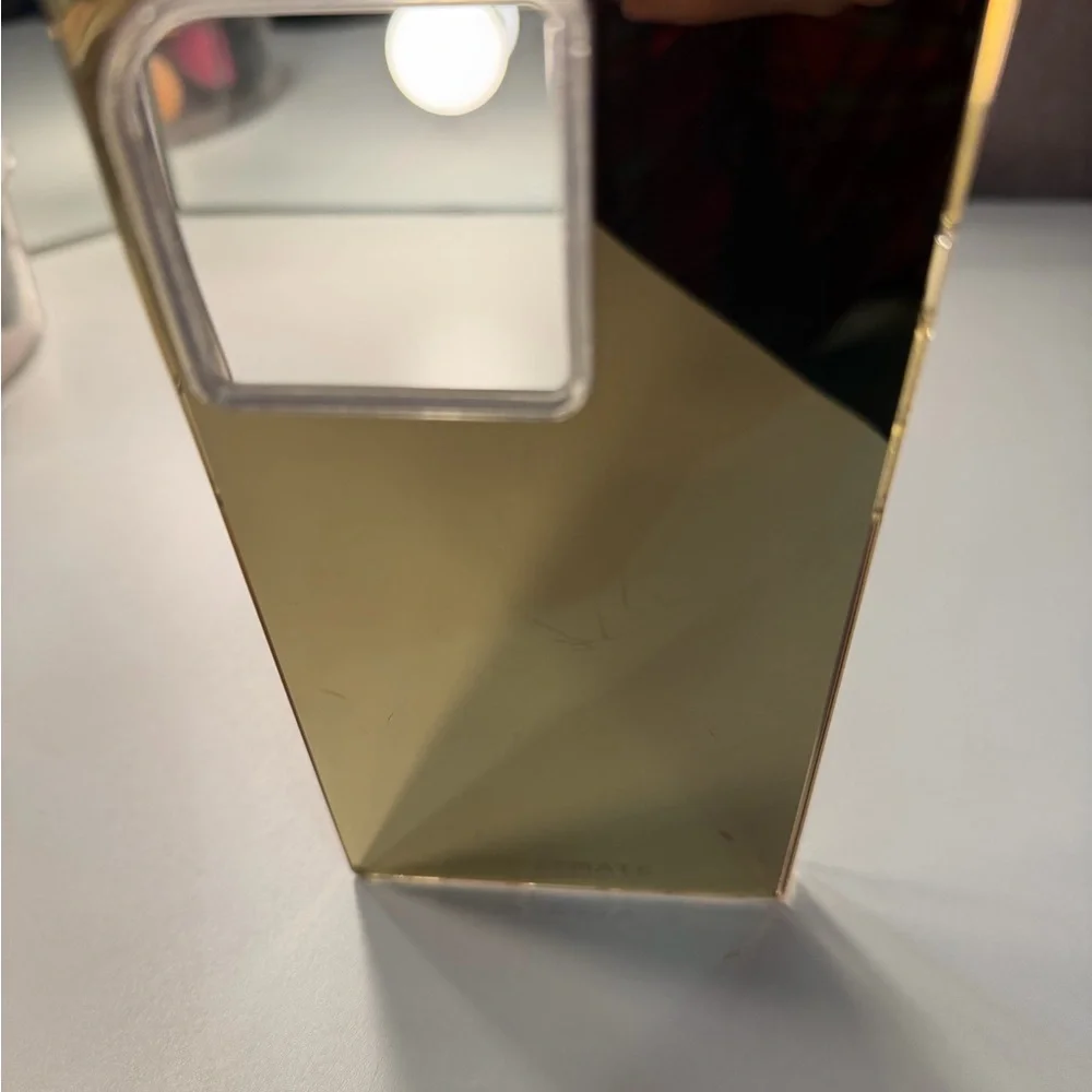 Gold 14 Pro Max case with mag strips